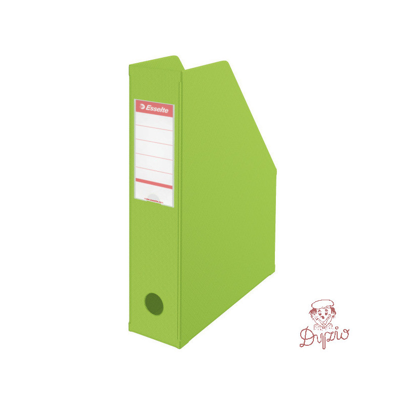 Pojemnik składany A4 70mm zielony ESSELTE PVC 56006