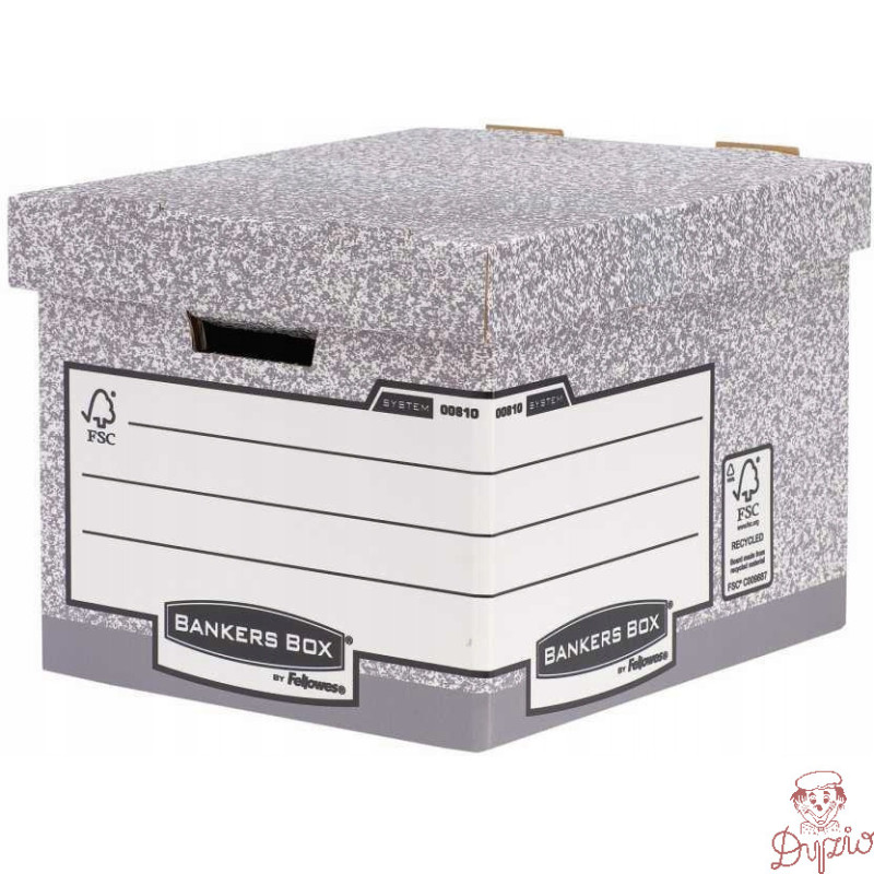 Pudło archiwizacyjne R-KIVE (10szt) FastFold 00810-FFEU FELLOWES