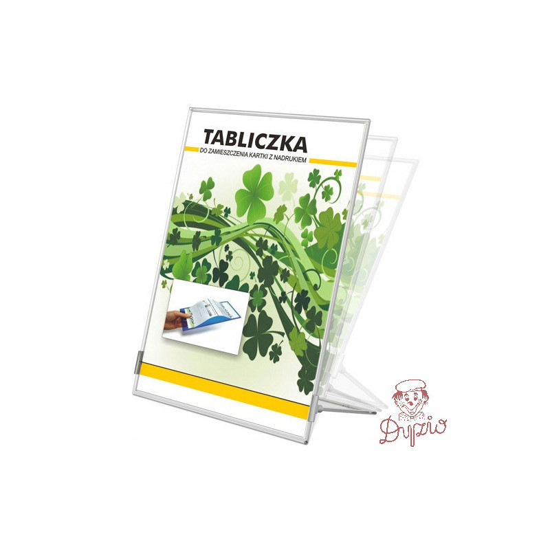 Tabliczka stojąca jednostronna 15x23cm 0403-0008-00 PANTA PLAST