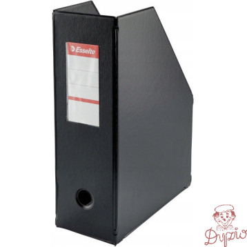 Pojemnik składany A4 100mm czarny ESSELTE PVC 56077