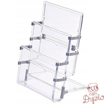 Stojak na ulotki A6 dwie kieszenie 0403-0016-00 PANTA PLAST