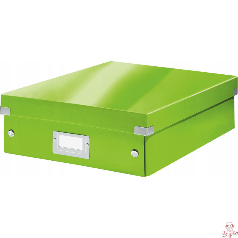 Pudełko z przegródkami LEITZ C&S duże zielone 60580054