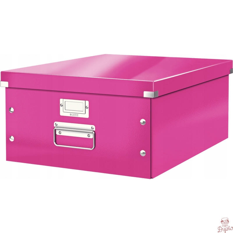 Pudełko LEITZ Click & Store A3 różowe 60450023