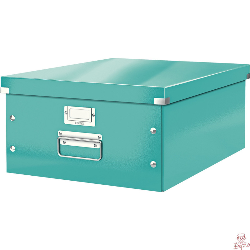 Pudełko LEITZ Click & Store A3 turkusowe 60450051