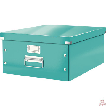 Pudełko LEITZ Click & Store A3 turkusowe 60450051