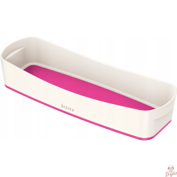 Organizer MyBOX podłużny biało-różowy LEITZ 52581023