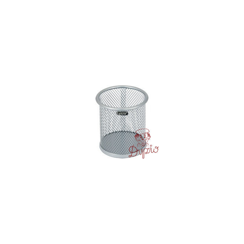 Pojemnik na długopisy srebrny metalowy GR-004S 120-1126 GRAND