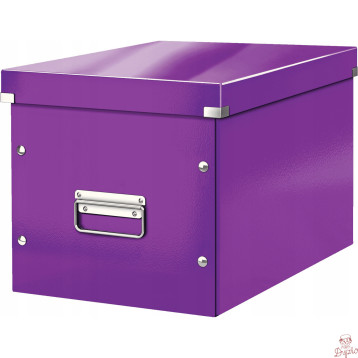 Pudło uniwersalne Click&Store rozmiar L 310x320x360mm fioletowe 61080062 LEITZ WOW
