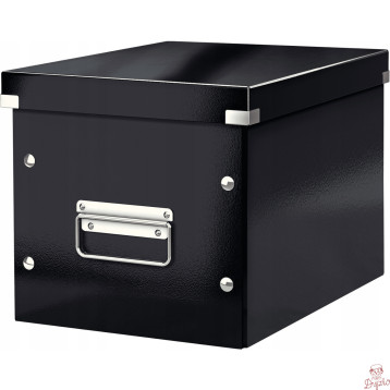 Pudło uniwersalne Click&Store rozmiar M czarne 240x260x260mm 61090095 LEITZ WOW