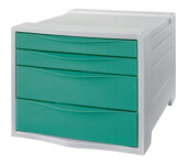 Pojemnik z szufladami ESSELTE COLOURICE zielony 626285