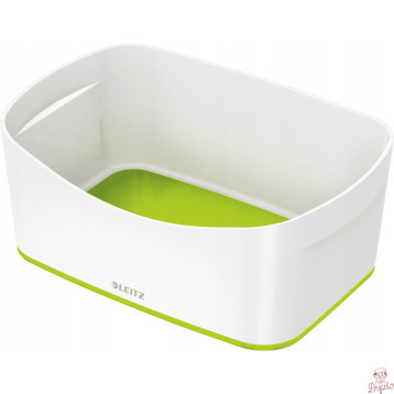 Pojemnik bez pokrywki MyBox, biało-zielony 52571054
