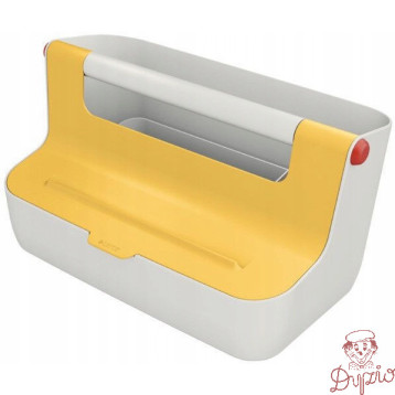 Pojemnik z uchwytem Leitz Cosy, żółty 61250019
