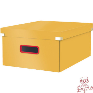 Pudełko do przechowywania Leitz Click&Store Cosy duże żółte 53490019