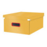 Pudełko do przechowywania Leitz Click&Store Cosy duże żółte 53490019