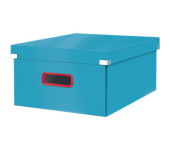 Pudełko do przechowywania Leitz Click&Store Cosy duże niebieskie 53490061
