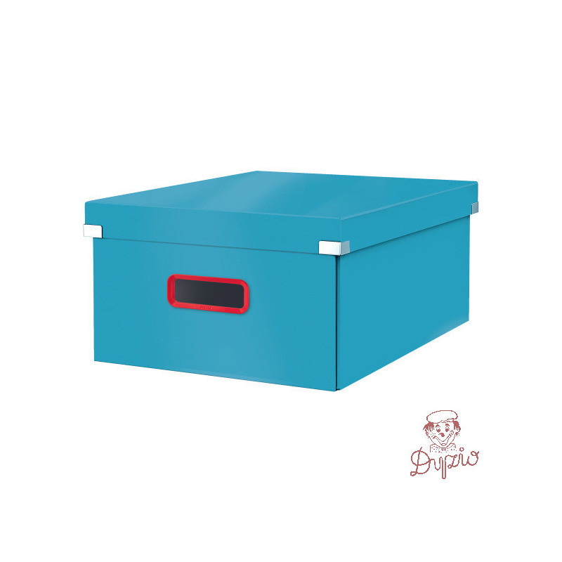 Pudełko do przechowywania Leitz Click&Store Cosy duże niebieskie 53490061