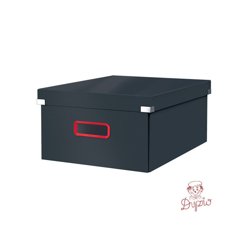 Pudełko do przechowywania Leitz Click&Store Cosy duże szare 53490089