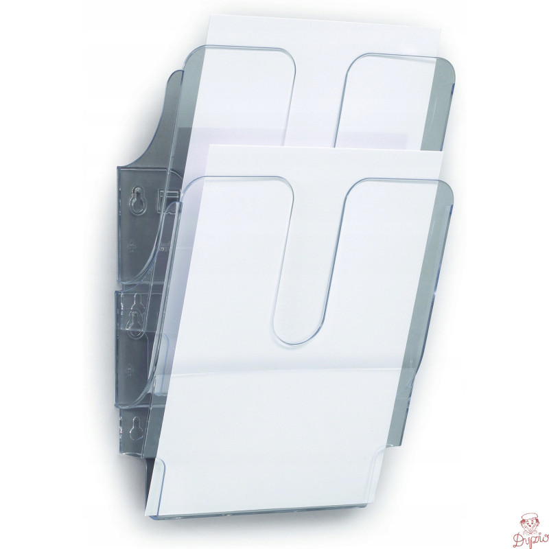 Pojemnik pionowy na dokumenty przezroczysty FLEXIPLUS A4 (2sztuki) 1709008400 DURABLE