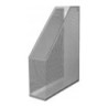 Pojemnik na czasopisma NATUNA siatka srebrny 250x72x320mm
