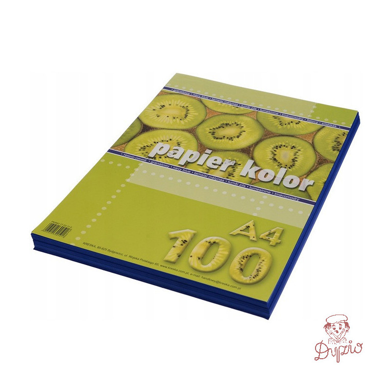 Papier ksero A4 KRESKA granat 100ark