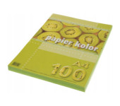 Papier ksero A4 KRESKA jasny zielony 100ark