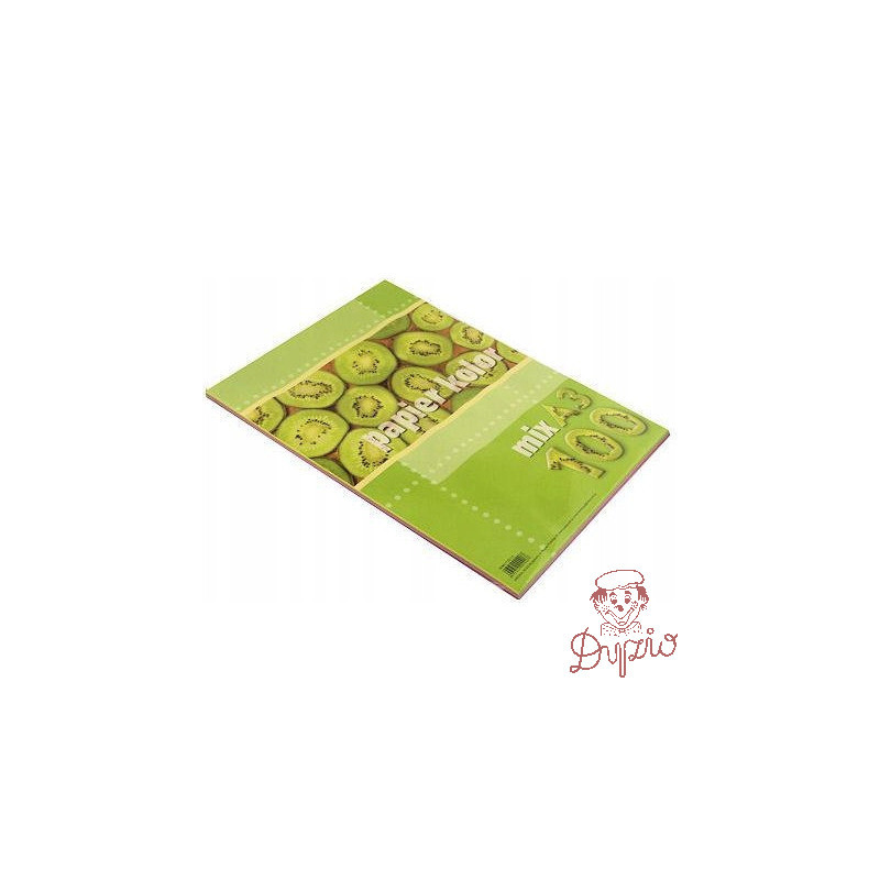 Papier ksero A3 80g KRESKA mix 100ark