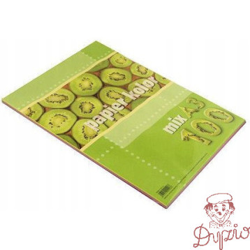 Papier ksero A3 80g KRESKA mix 100ark