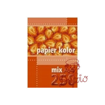 Papier ksero A4 KRESKA mix 250ark