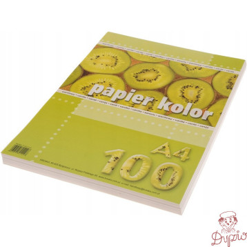 Papier ksero A4 KRESKA waniliowy 100ark