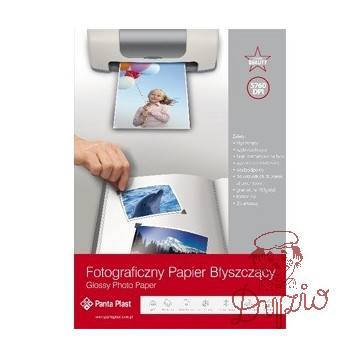 Papier foto A6 180g błyszczący 50ark. 0324-0068-99 Panta Plast
