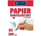 Papier kancelaryjny A3 kratka(500) INTERDRUK