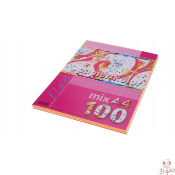 Papier ksero A4 KRESKA mix fluo 100ark