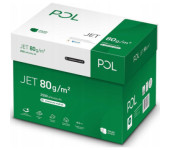 Papier ksero A4 80g POLJET (5ryz) klasa białości A 166