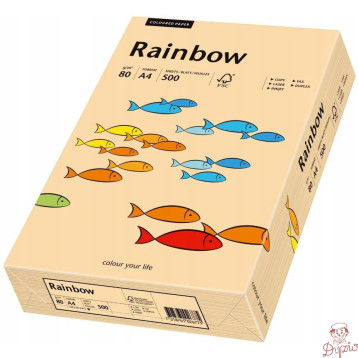 Papier ksero A4 80g RAINBOW R40 łosiosiowy 88042497