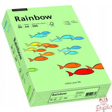 Papier ksero A4 80g RAINBOW R75 przygaszona zieleń 88042629