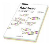 Papier ksero A4 80g RAINBOW mix pastelowy 100ark 88043187
