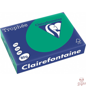 Papier ksero A4 80g TROPHEE intesywna zieleń choinkowa XCA41783