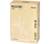 Papier ksero A4 80g MAESTRO COLOR BE66 pastel wanilia/kość słoniowa