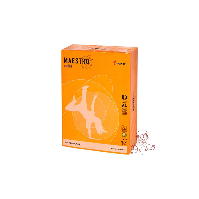Papier ksero A4 80g MAESTRO COLOR AG10 Trendy złota patyna