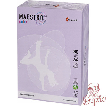 Papier ksero A4 80g MAESTRO COLOR LA12 Trendy lavenda/ametyst