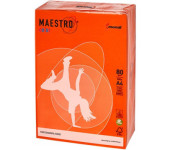 Papier ksero A4 80g MAESTRO COLOR OR43 Intensywny pomarańczowy