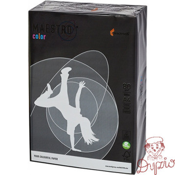 Papier ksero A4 80g MAESTRO COLOR B100 intensywny czarny 500ark
