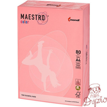 Papier ksero A4 80g MAESTRO COLOR NEOPI neonowy odcień różowy