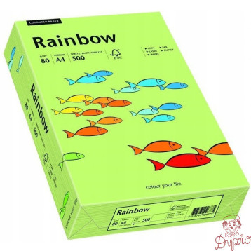 Papier ksero A4 80g RAINBOW R74 jasnozielony 88042607