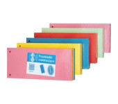 Przekładki do segregatora kartonowe 1/3 A4 105x240mm jasna zielona 100 sztuk 100205028 OXFORD