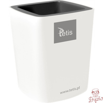 Przybornik na długopisy szary BV405-S TETIS