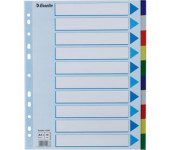 Przekładki plastikowe MAXI z PP 10 kart 15267 ESSELTE