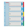 Przekładki kartonowe MYLAR A4 MAXI 1-5 ESSELTE 100207