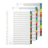Przekładki alfabetyczne do segregatora A4 kartonowe A-Z MYLAR 100204595 OXFORD