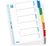 Przekładki kartonowe A4+ MYLAR 1-6 kolor 100204992 OXFORD